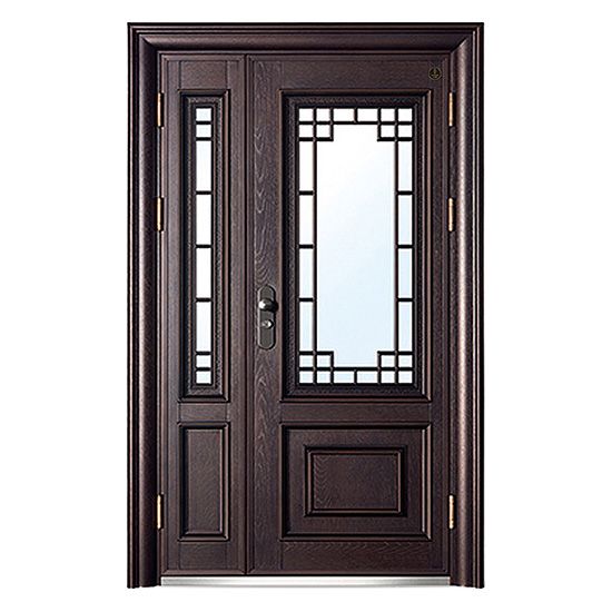 High-end glass splicing door series