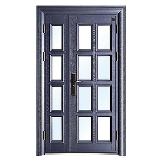 High-end glass splicing door series