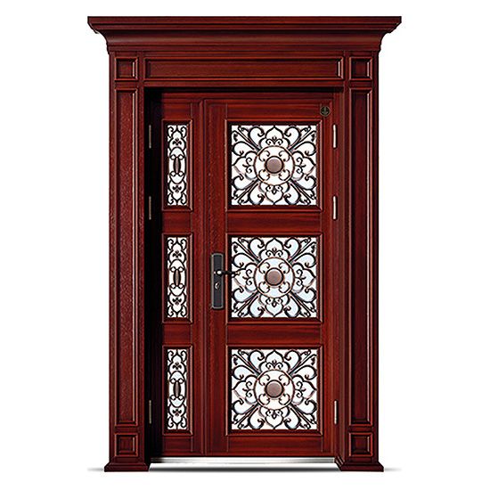 High-end glass splicing door series