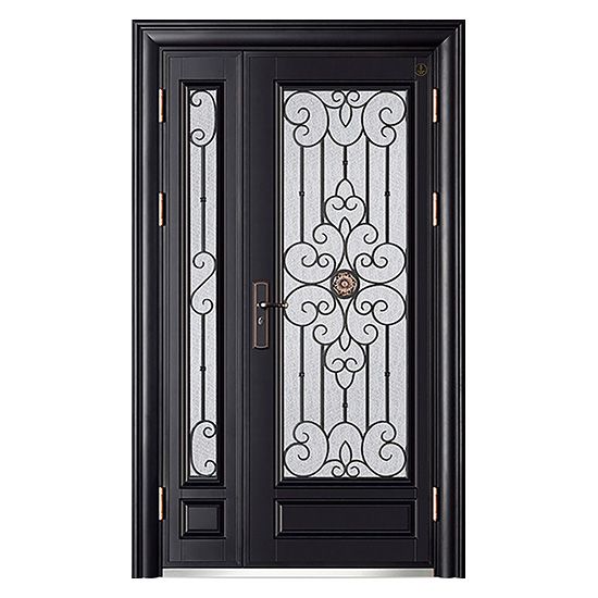 High-end glass splicing door series